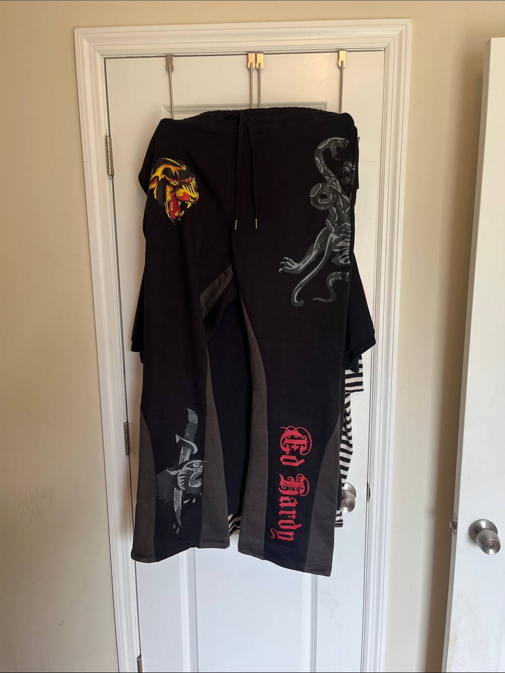 Ed Hardy Black Sweatpants🔥🔥